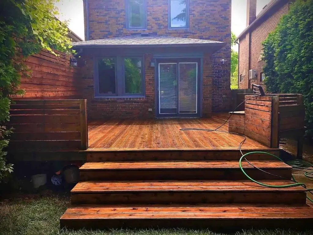 Deck Cleaning and Staining Services